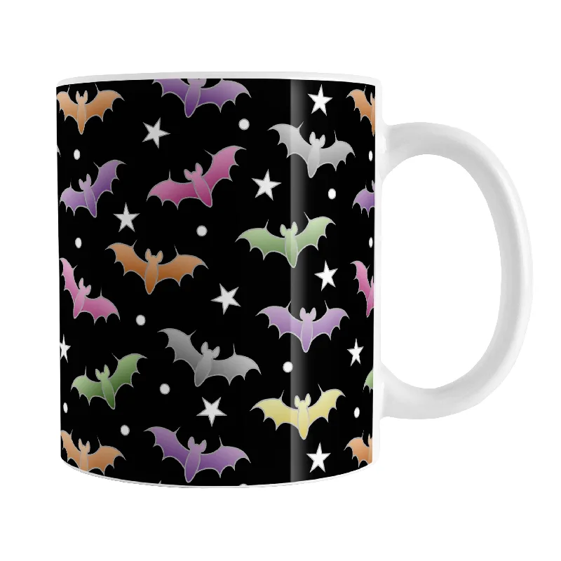 novelty coffee mugs for office -Colorful Bats Mug