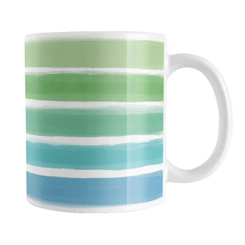 ceramic travel mugs -Cool Paint Strokes Mug