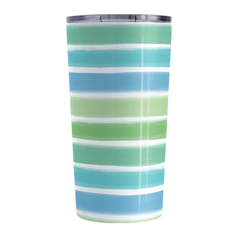 personalized beer mugs -Cool Paint Strokes Tumbler Cup