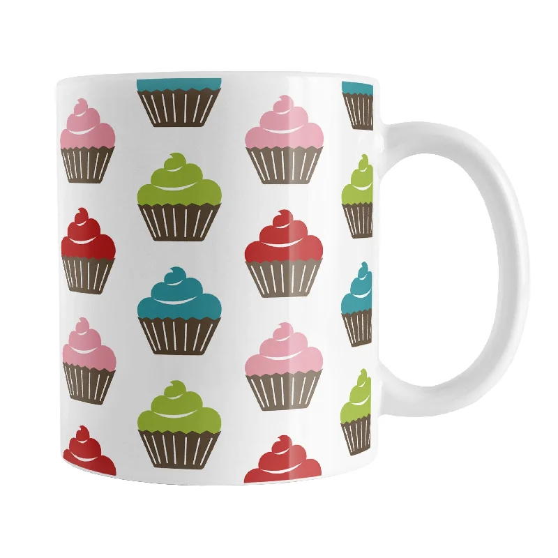 unique coffee cups for office -Cute Modern Cupcakes Mug