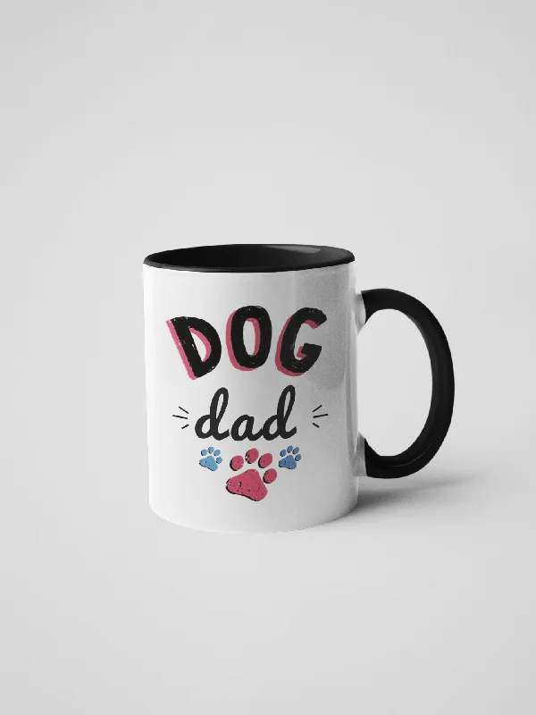 ceramic mugs for tea -Dog Dad Coffee Mug