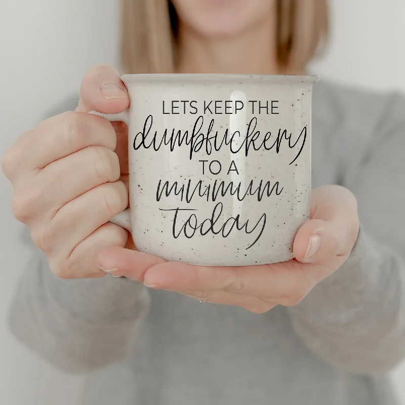 wooden coffee cups -Dumbf**kery Mug