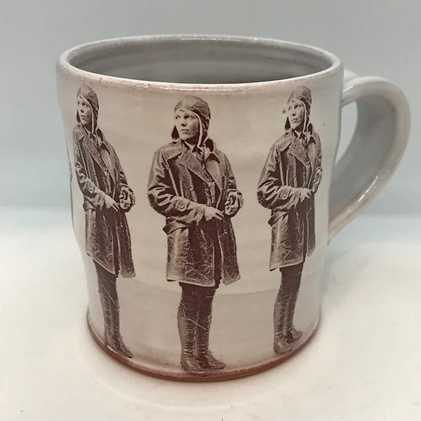 thermal mugs for work -Icon Mug - Amelia Erhardt