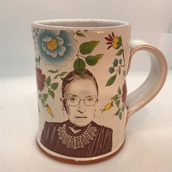 unique personalized tea mugs -Icon Mug - Ruth Bader Ginsberg