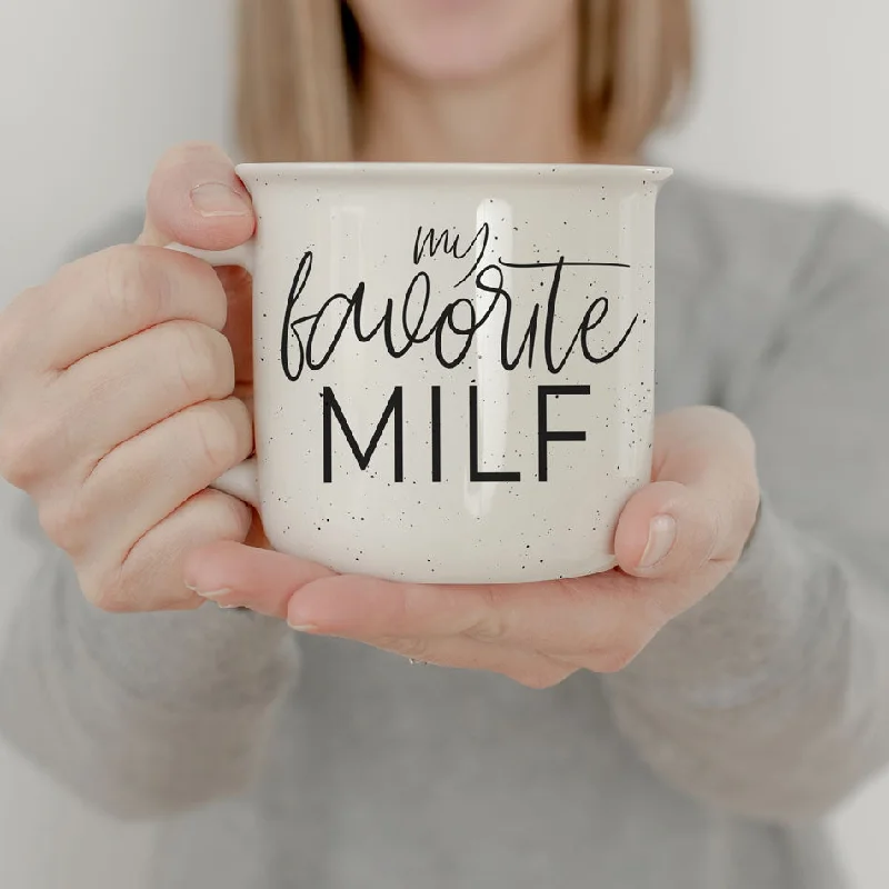 holiday themed coffee mugs -Fav MILF 14.5oz PRE-ORDER