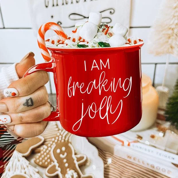 eco friendly mugs -Freaking Jolly Mug