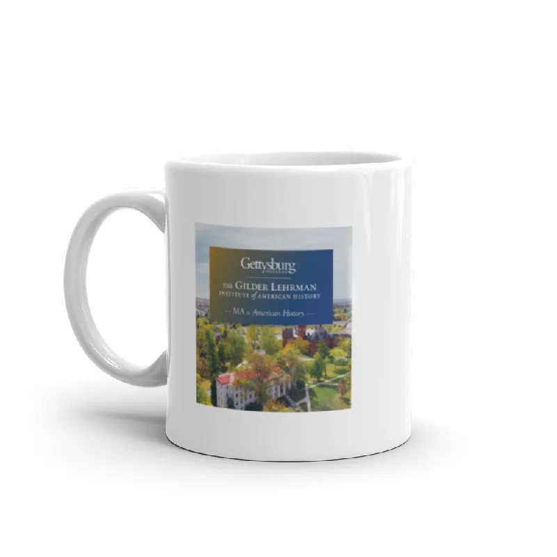 sports team coffee mugs -Gettysburg College-Gilder Lehrman MA in American History mug (v2)