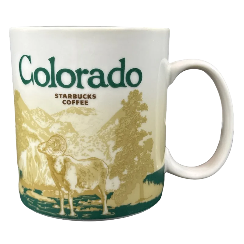 stainless steel tea mugs -Global Icon Collector Series Colorado 16oz Mug 2012 Starbucks