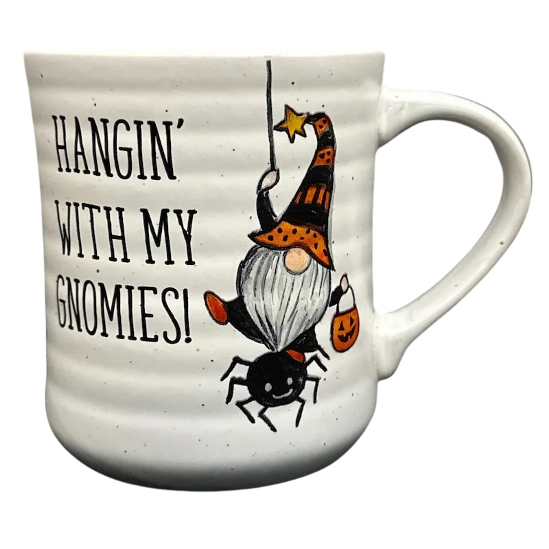 vintage tea cups -Hangin' With My Gnomies! Halloween Mug Cobwebs & Cauldrons