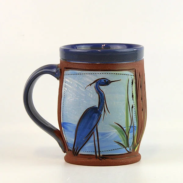 custom coffee mugs for family -Heron Mug