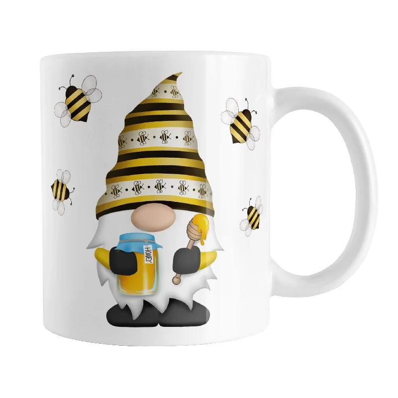 vintage tea mugs -Honey Bee Gnome Mug