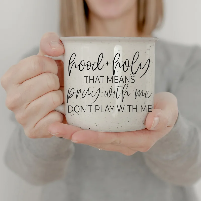 custom tea mugs -Hood + Holy 14.5oz