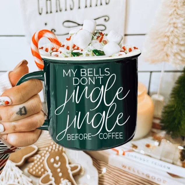 unique ceramic mugs -Jingle Jingle Mug