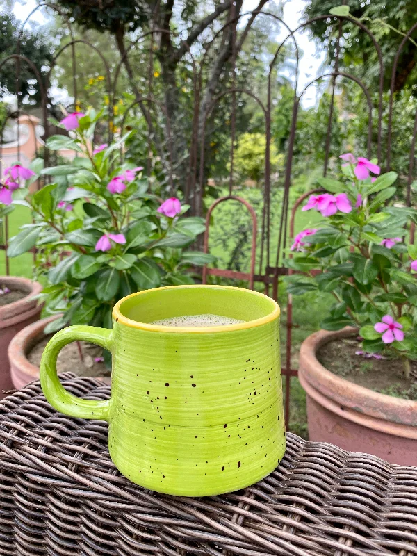 insulated travel cups for tea -Lime Vigo mug