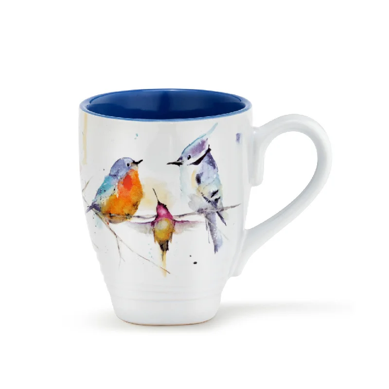 printed coffee mugs -Little Birds Mug By Demdaco