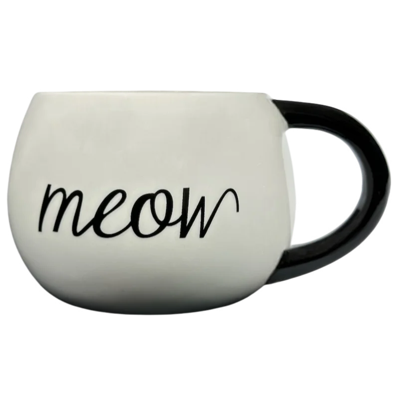 insulated ceramic coffee mugs -Meow Siamese Cat Surprise Mug World Market