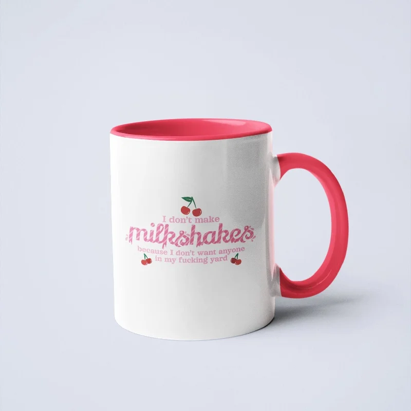 double wall insulated cups -I Don’t Make Milkshakes Ceramic Coffee Mug