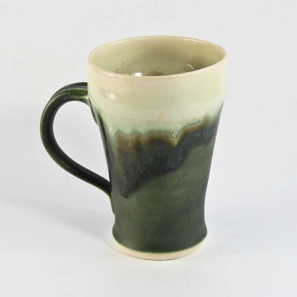 unique coffee cups -Mint & Charcoal Tall Mug