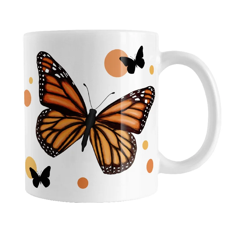 personalized mugs for birthday gifts -Monarch Butterfly Mug