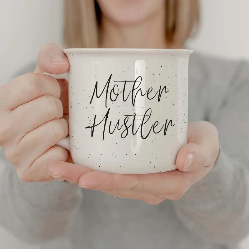 cute coffee mugs with animals -Mother Hustler 14.5oz