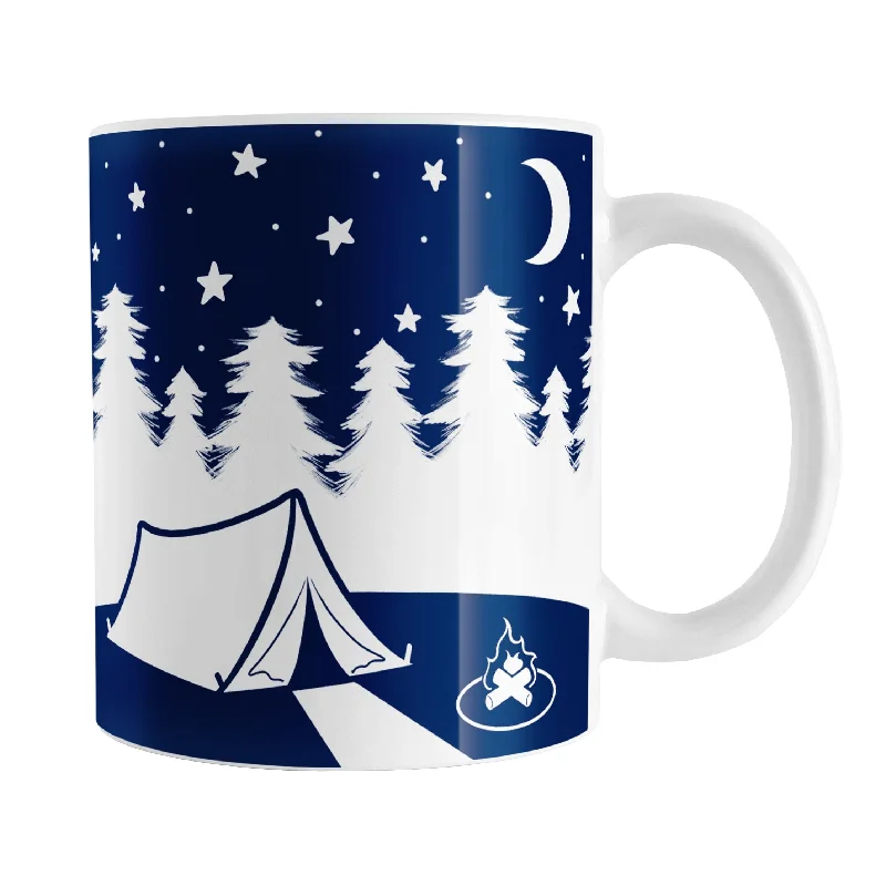 cute travel mugs -Night Sky Camping Mug