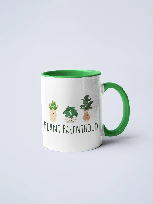 best tea cups with saucers -Plant Parenthood Ceramic Mug