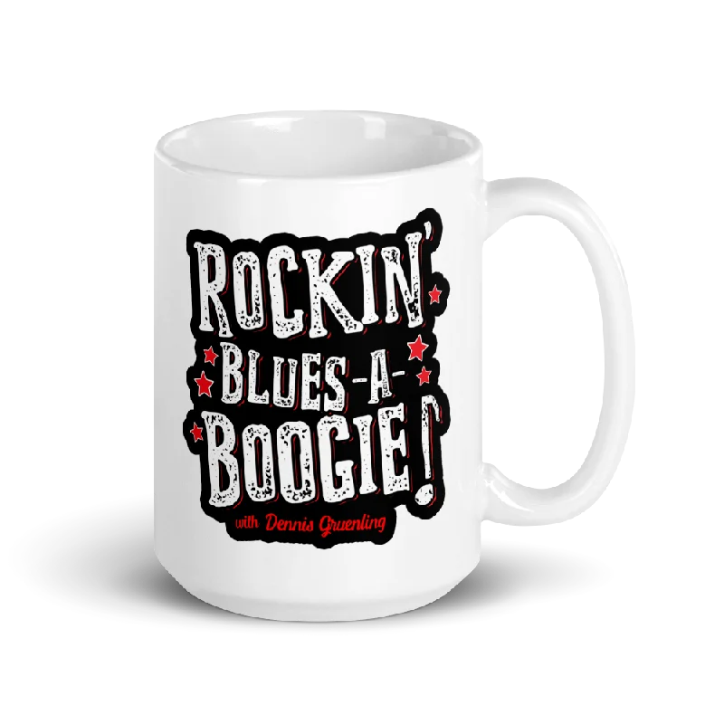 wedding coffee mugs -Rockin' Blues-A-Boogie Mug (15oz)