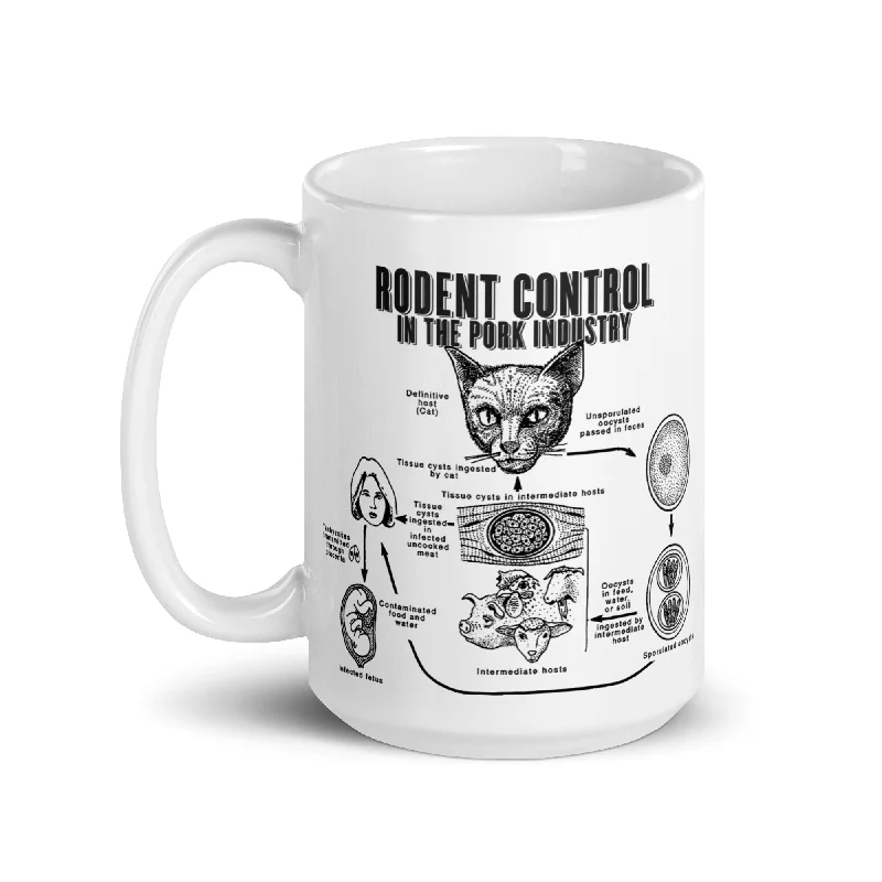 ceramic mugs with quotes -Rodent Control In The Pork Industry Mug