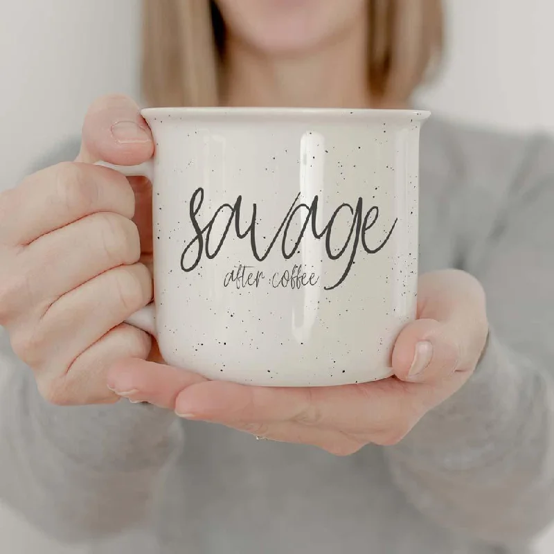 novelty coffee cups -Savage After Coffee 14.5oz