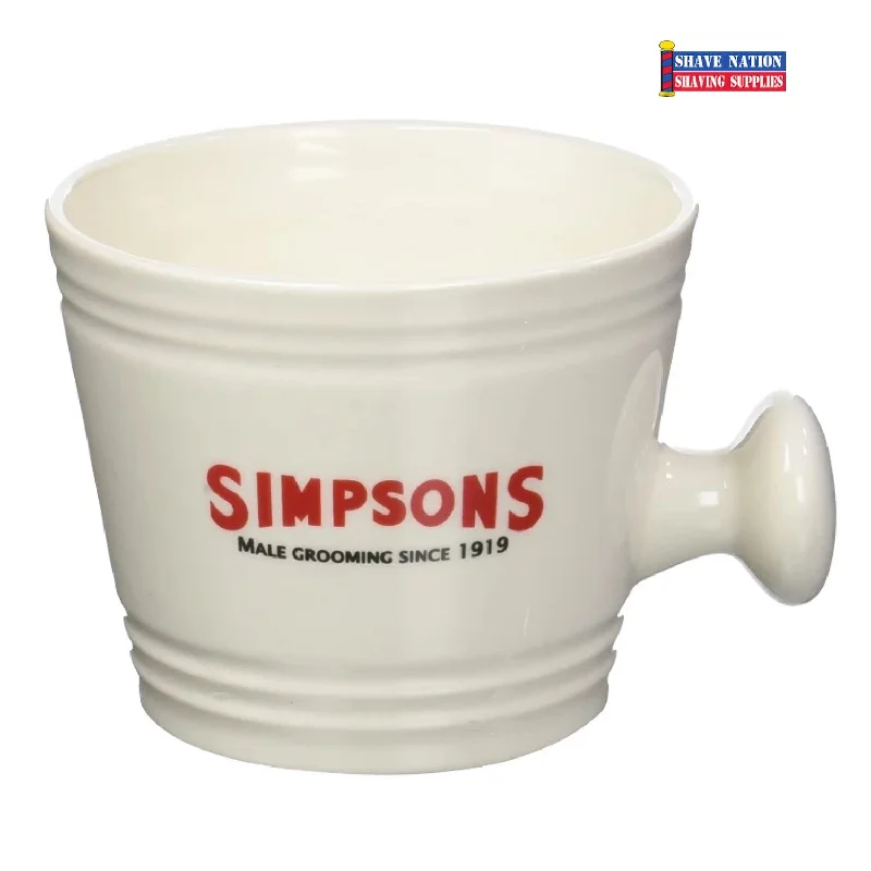 high quality tea cups -Simpsons Apothecary Shaving Mug-Large