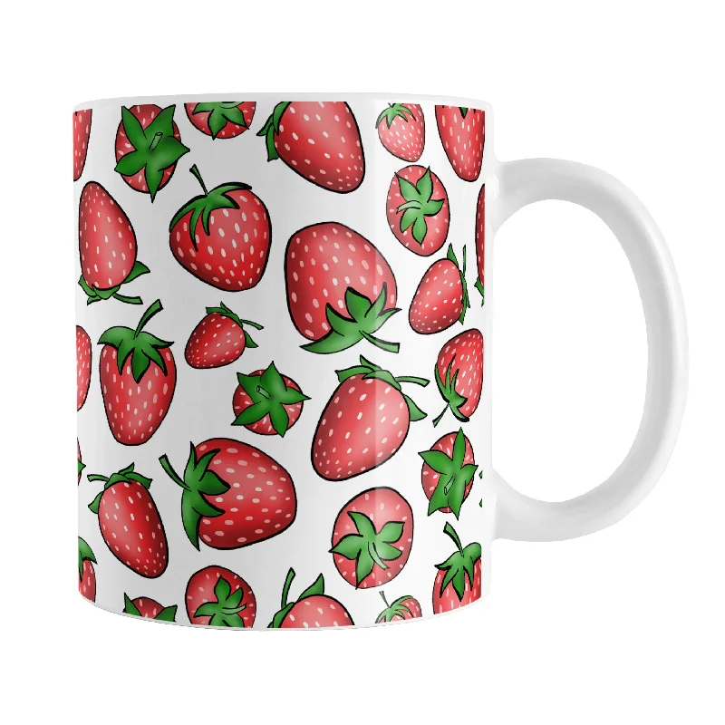 personalized gift mugs -Strawberries Mug