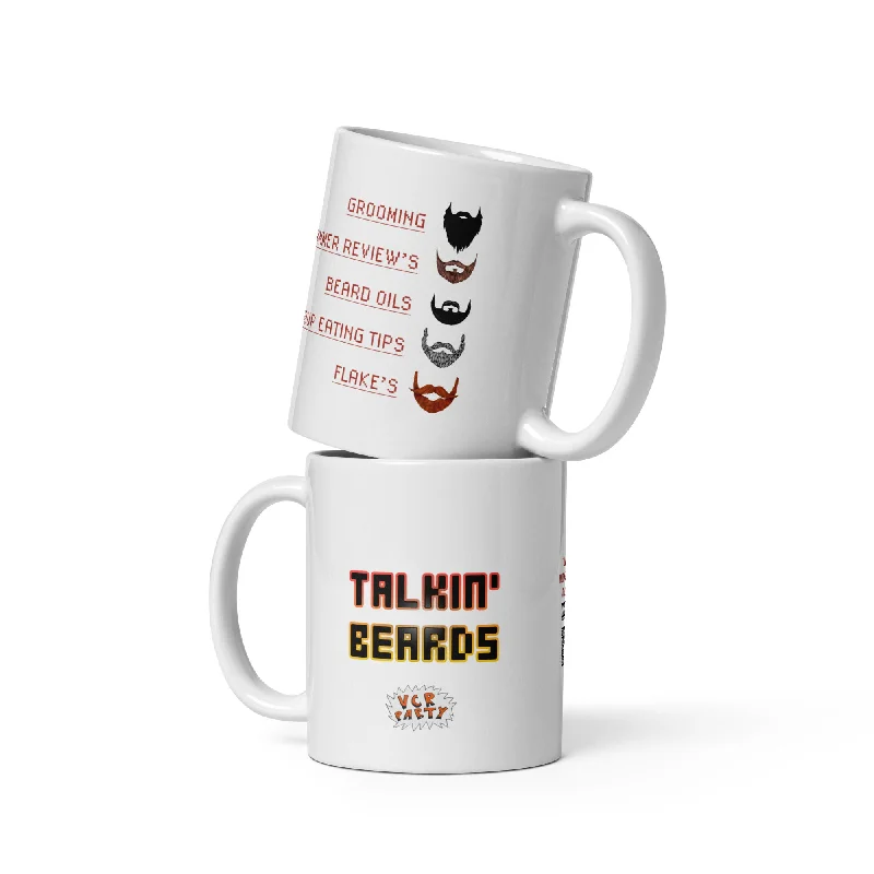 coffee cups with your name -Talkin' Beards Topics Mug