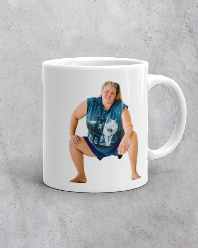 custom funny coffee mugs -Tammy Squat Mug