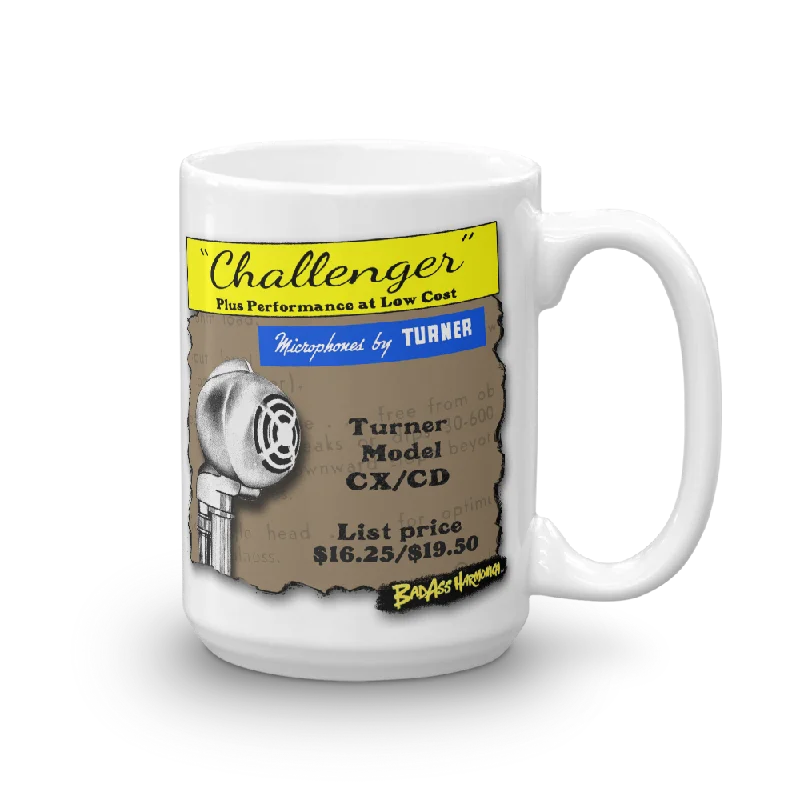 luxury tea mugs -Turner Challenger CX-CD Microphone Mug