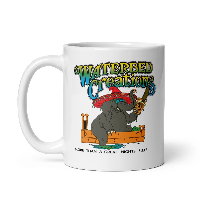 novelty coffee mugs for office -Waterbed Creations Mug