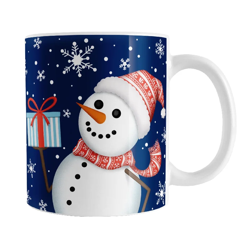 clear ceramic mugs -Winter Snowman Mug