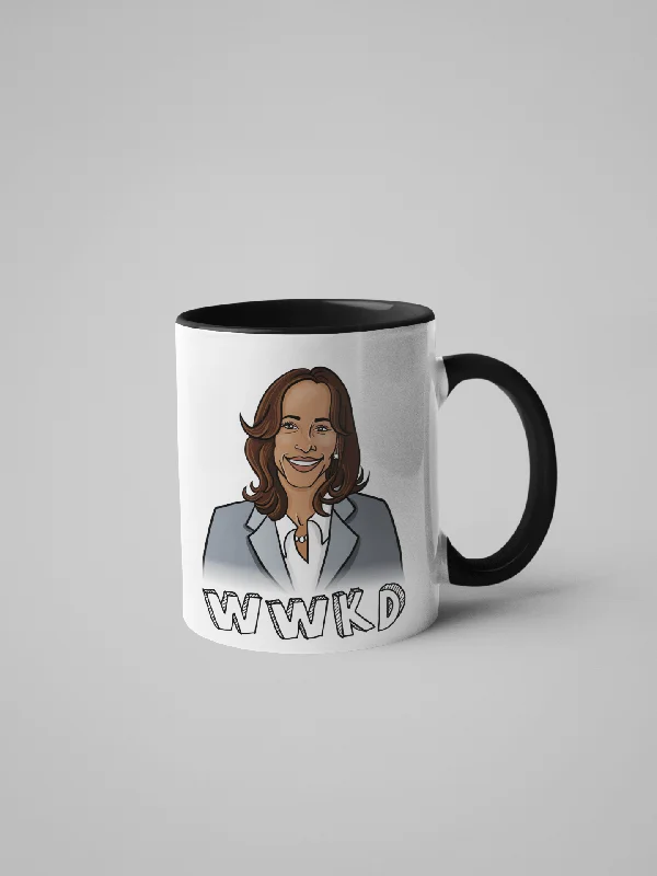 custom logo coffee mugs -WWKD - What Would Kamala Do? Kamala Harris Mug