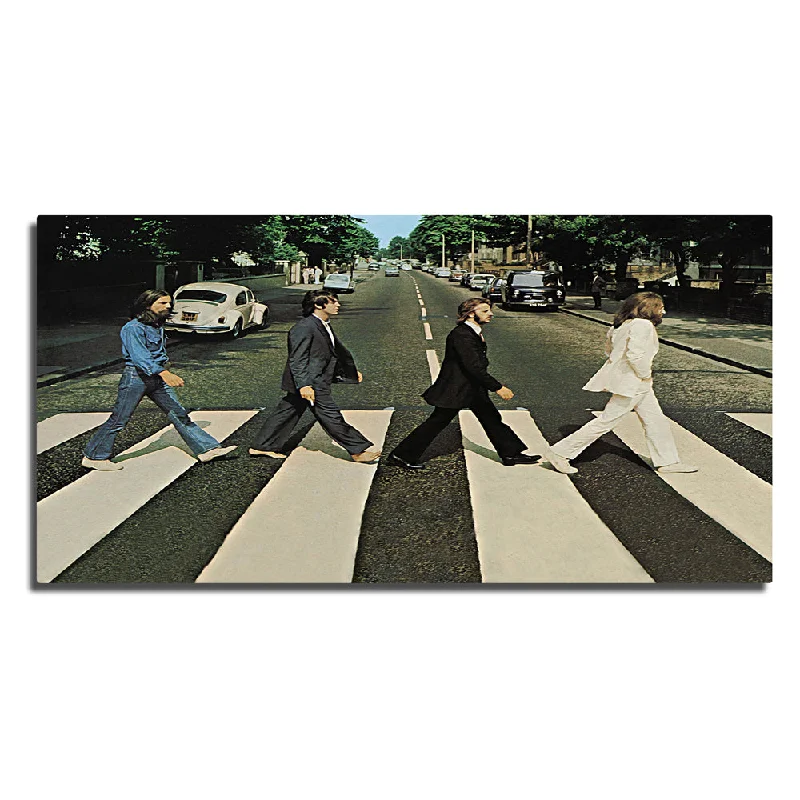 vintage animal decorative paintings-Abbey Road Panoramic