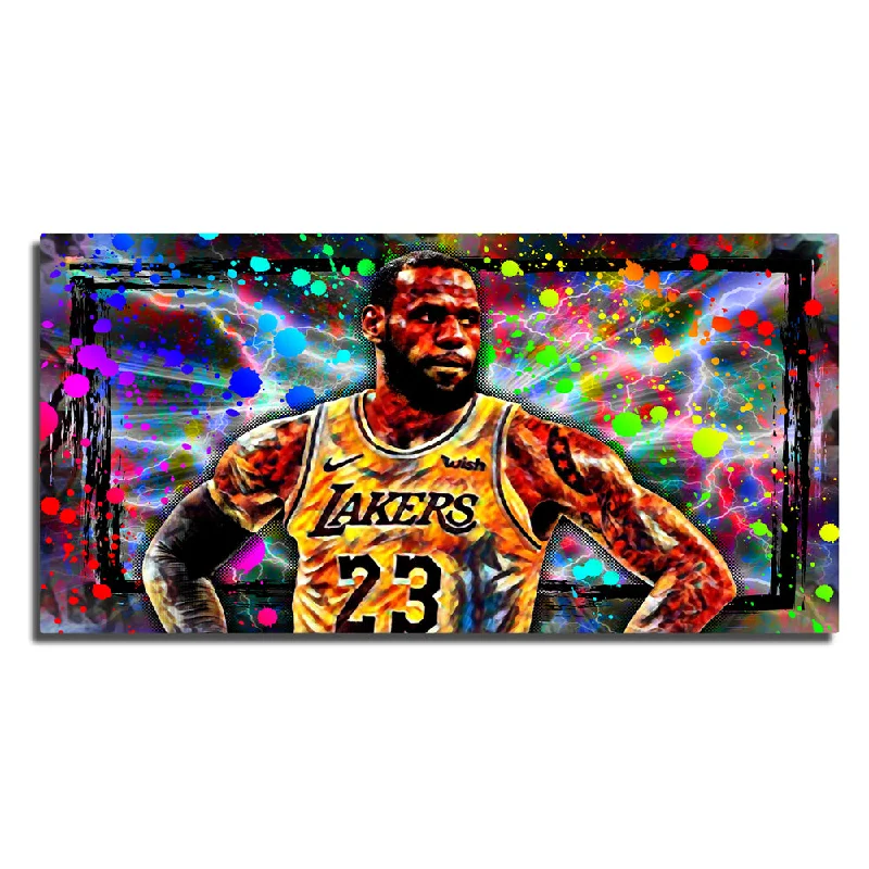 seasonal decorative paintings-Abstract LBJ Panoramic