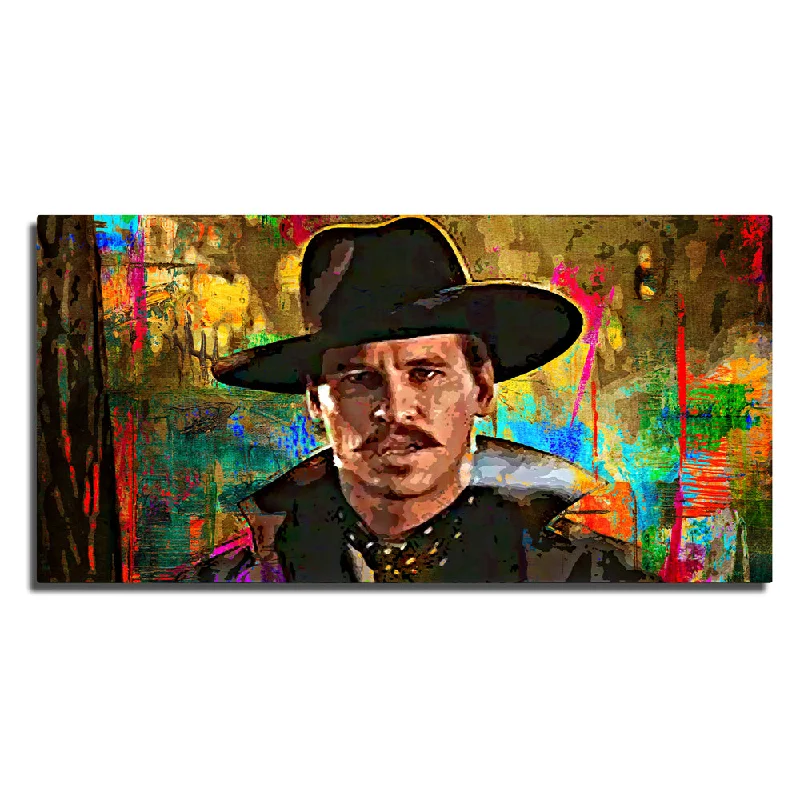 large floral decorative paintings-Doc Holliday Panoramic