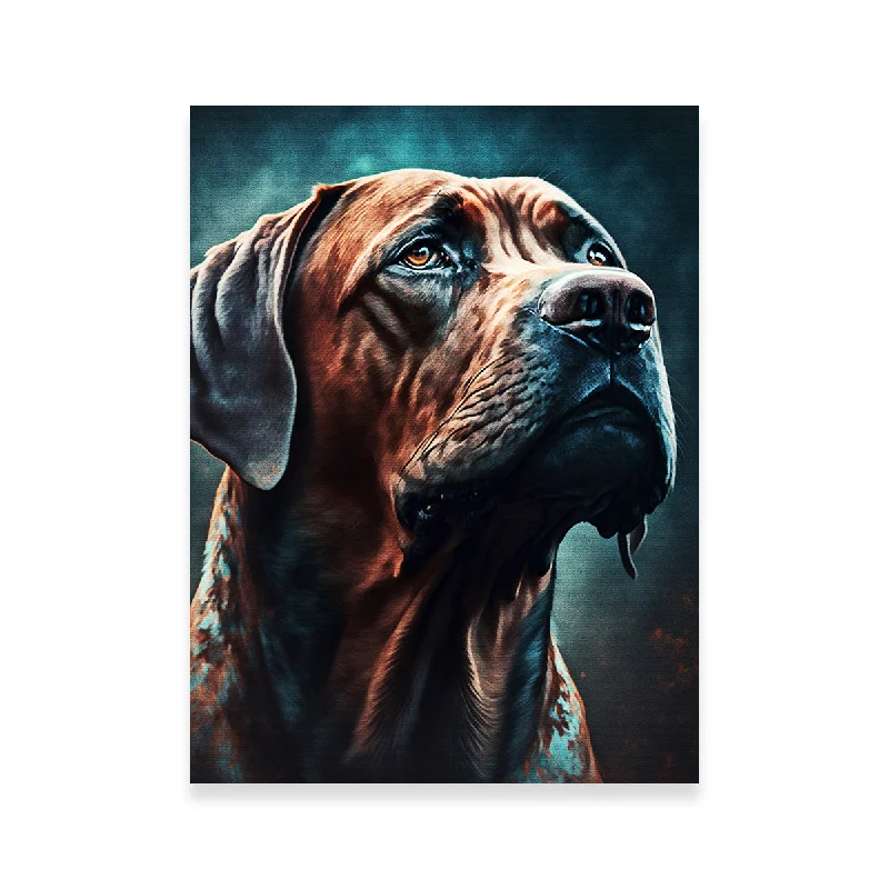 colorful cityscape decorative paintings-Dog Hunter