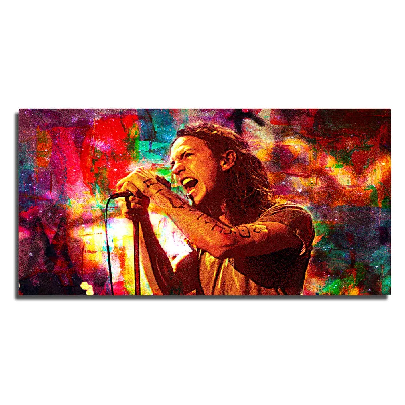 light-toned decorative paintings-Eddie Vedder Panoramic