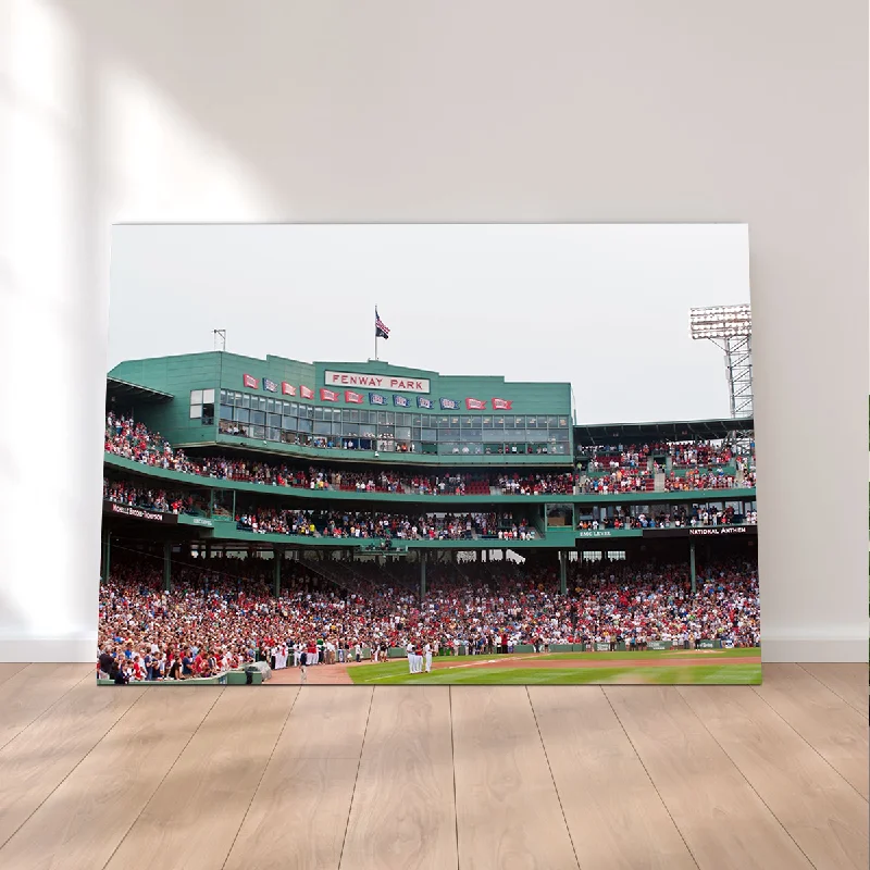 water-themed decorative paintings-Fenway Field Canvas