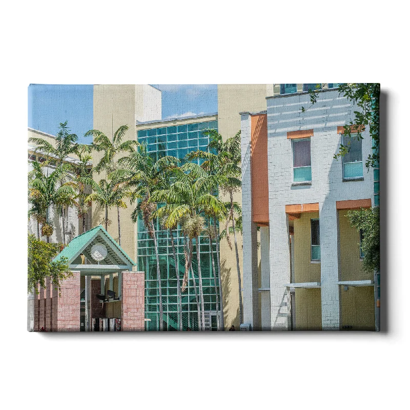 large nature-themed decorative paintings-Florida Atlantic Owls - College of Education