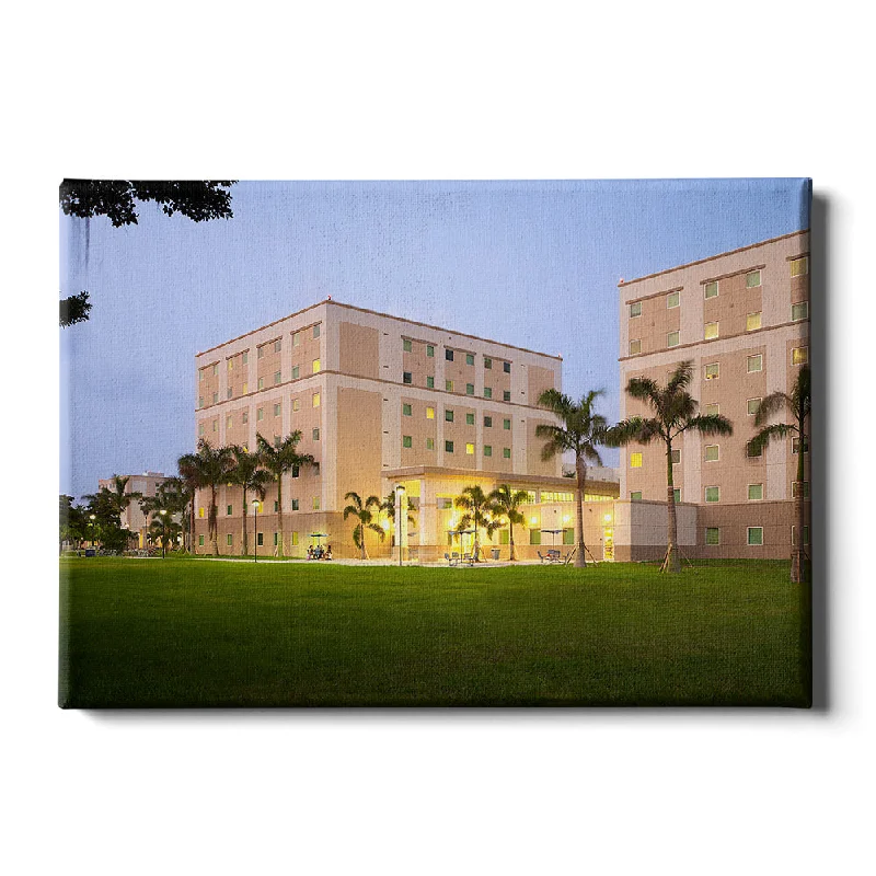 colorful decorative paintings-Florida Atlantic Owls - Tropical Campus