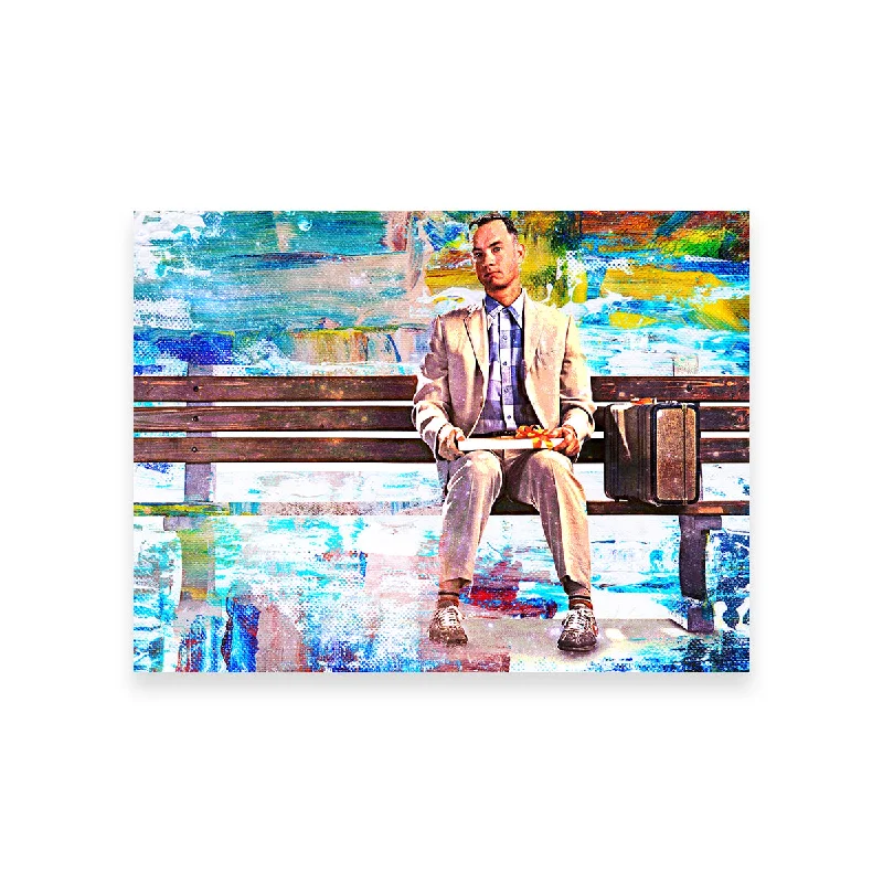 vintage style decorative paintings-Forrest Gump