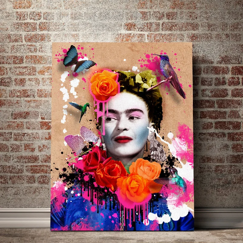 nature-inspired decorative paintings-Frida Khalo