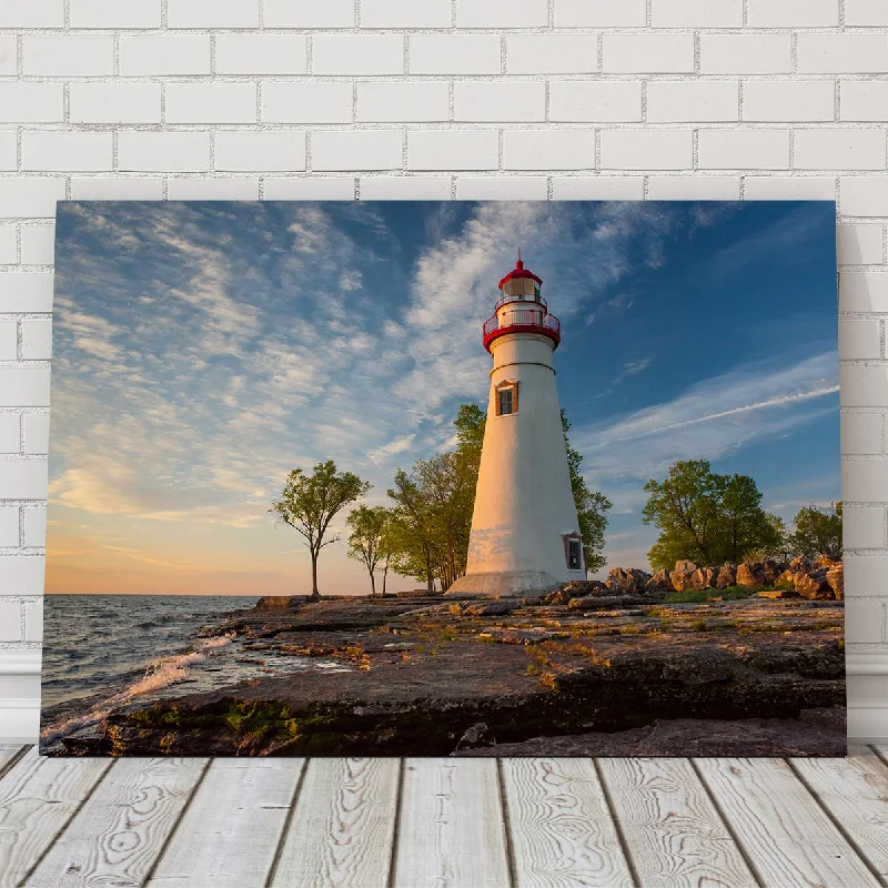 decorative murals and paintings-Marblehead Lighthouse