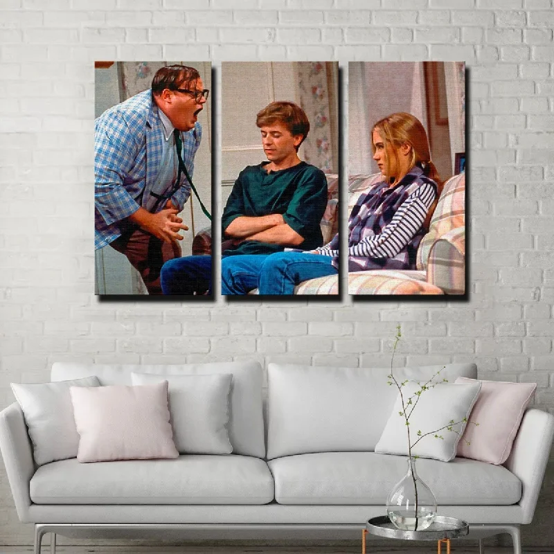 decorative minimalist canvas paintings-Matt Foley Canvas Set - Full Color