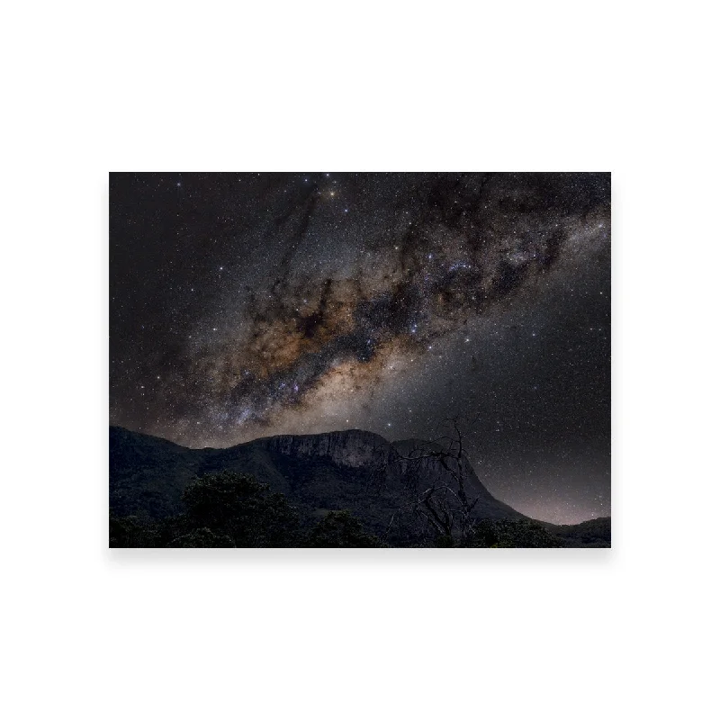 artistic decorative paintings for home-Milky Way over the Brazilian Cerrado